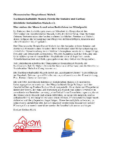 Hier stehen der Mensch und seine Bedürfnisse im Mittelpunkt